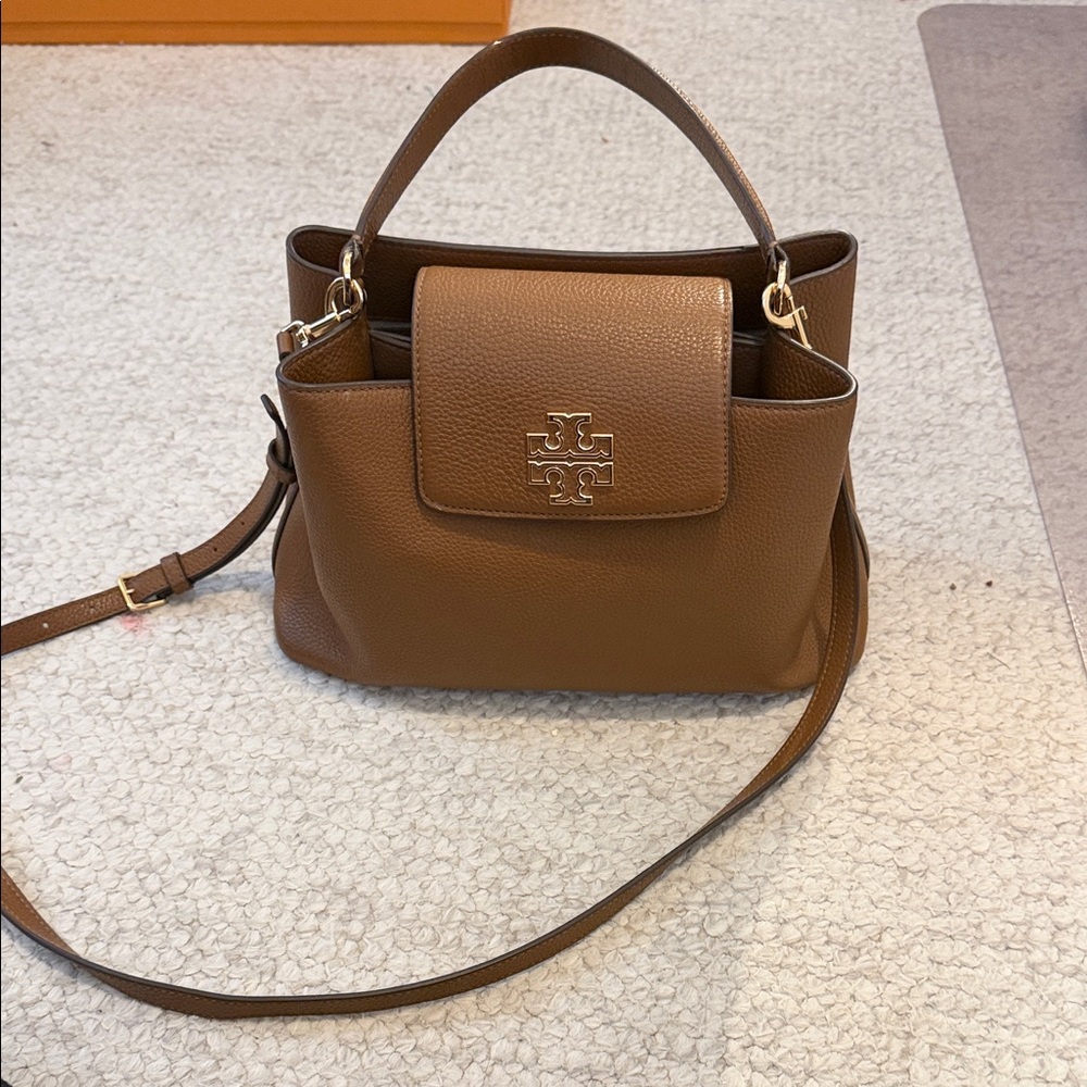 Tory Burch Tan Leather Satchel